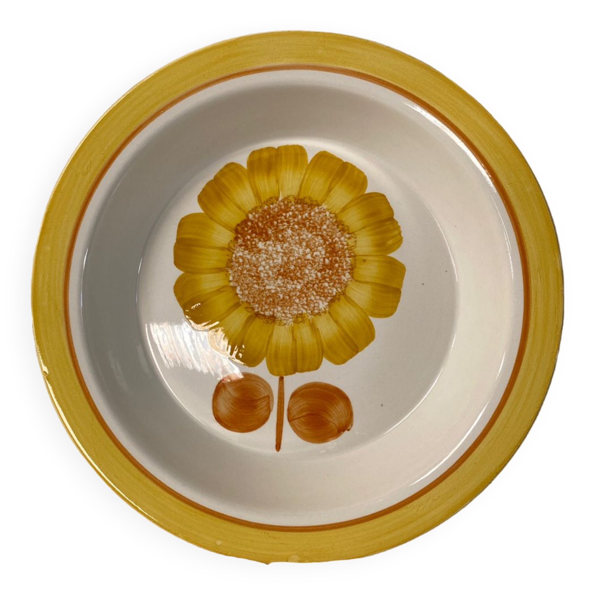 Serving dish Digoin Sarreguemines