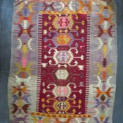 Beautiful old Kilim rug. 19th century. Handmade.