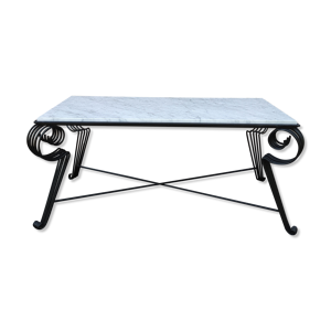 Table basse en marbre de style