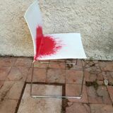 Series of 6 chairs from the 80s