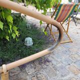 Rattan rocking horse