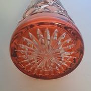 Crystal liqueur service from Saint Louis, Massenet model.