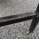 Vintage wood metal desk from the 60s