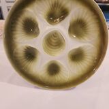 Set of 6 Moulin des Loups oyster plates