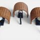 Spanish Mid-Century Wicker And Wrought Iron Wall Sconces, Three Available