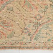 5x9 Soft Vintage Oushak Handmade Area Rug, 145x272 Cm