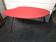 Table basse vintage des années 60 rouge 