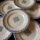 Lot 12 flat plates Iron Earth Blue Clairefontaine Greek