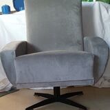 Pair of swivel armchairs from the 1950/60