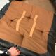 Vintage Black Leather Sofa Design Circa 1980