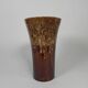 Vintage German vase with lava effect, 37 cm high, 1960s.