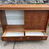 Teak display cabinet 1970