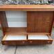 Buffet vitrine en teck 1970