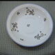 6 round dishes old porcelain decoration with barbels
