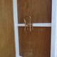 Entrance cabinet white cloakroom and wood linen upholstery fabric
