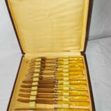 Coffret dessert vermeil avec écrin