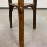 Side table in Jugendstil with a brass top by Joseph Maria Olbrich