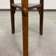 Side table in Jugendstil with a brass top by Joseph Maria Olbrich