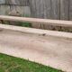 Paire de bancs de ferme en chêne 228 cm