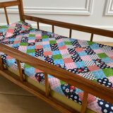 Dejou Vintage Wooden Dollbed 60s