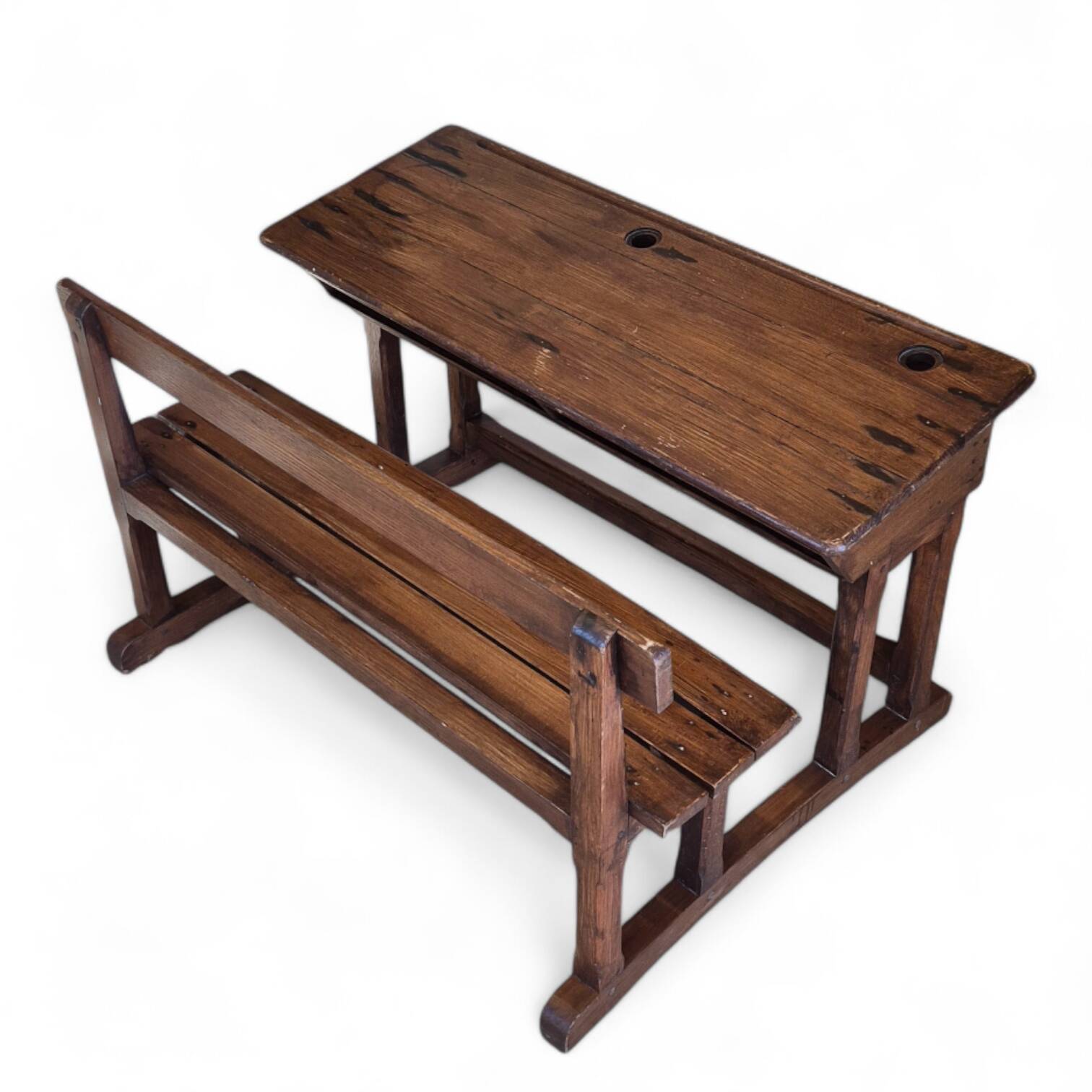 Two-seater school desk