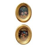 Small vintage oil paintings