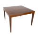 Coffee table in rosewood designed by Severin Hansen for Haslev Furniture Factory in the 1960s.