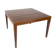 Coffee table in rosewood designed by Severin Hansen for Haslev Furniture Factory in the 1960s.