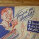 Advertising poster 1950s