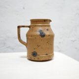 Vintage pitcher in pyrite stoneware