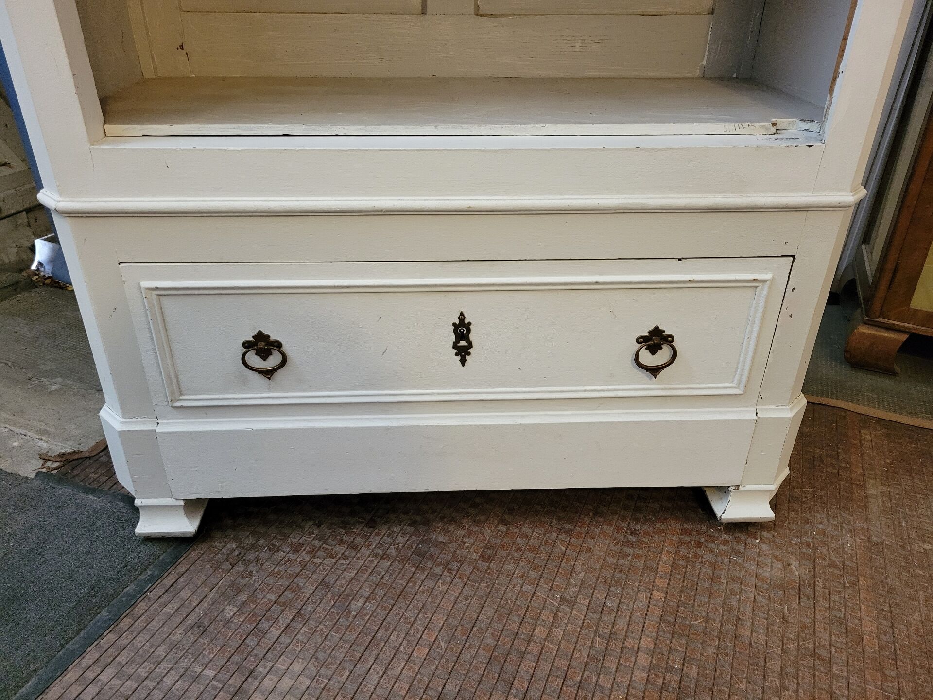 Old library storage furniture