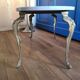 Table basse en marbre blanc de carrare