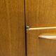 Scandinavian wardrobe 1960 teak 4 doors, 3 drawers, 2keys