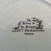 Plate fables La Fontaine
