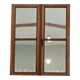 ANTIQUE MIRROR WINDOW