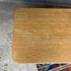 Vintage bamboo, wood and rattan coffee table