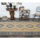 Vintage Turkish Hand-Knotted Runner Rug 133x322