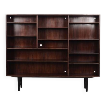 Rosewood bookcase, Danish design, 1970s, manufacturer: Omann Jun