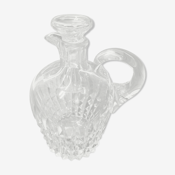 Carafe en cristal taillé