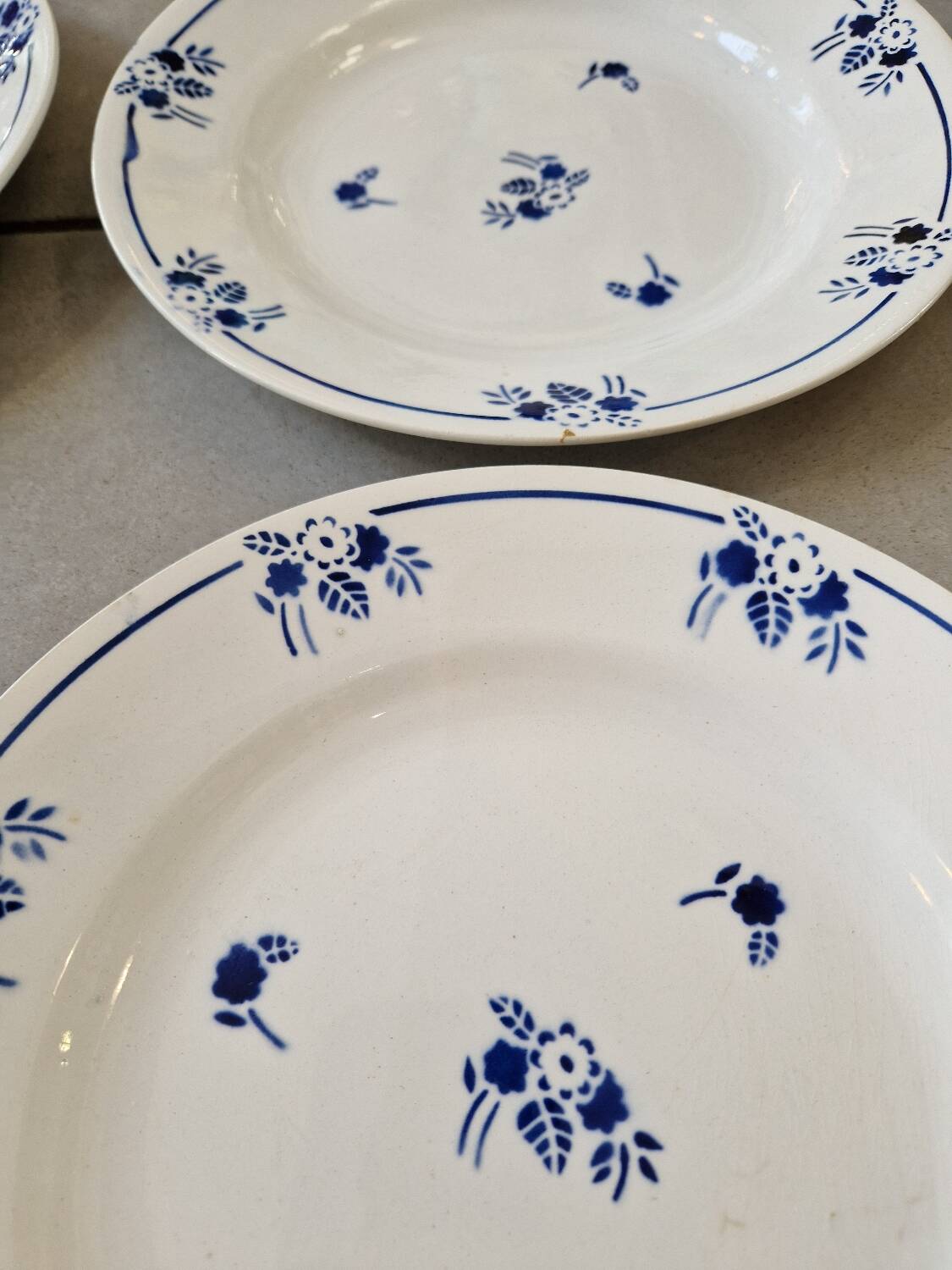 Set of 12 Saint Amand Semi-Deep Plates Model 2018