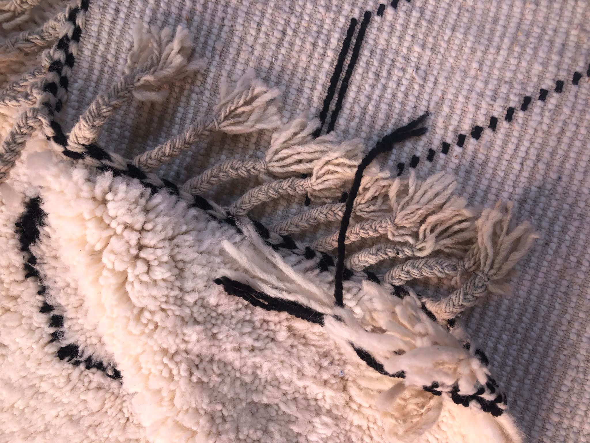 Wool carpet B.O5 145x115cm