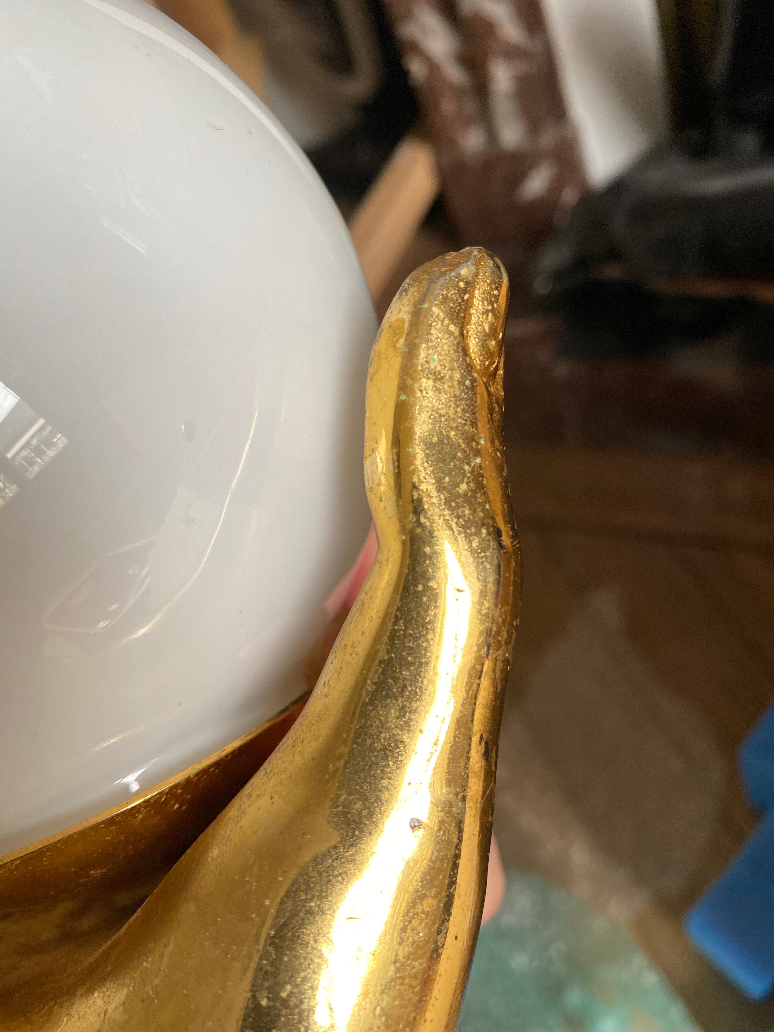 Pair of Arlus hand sconces