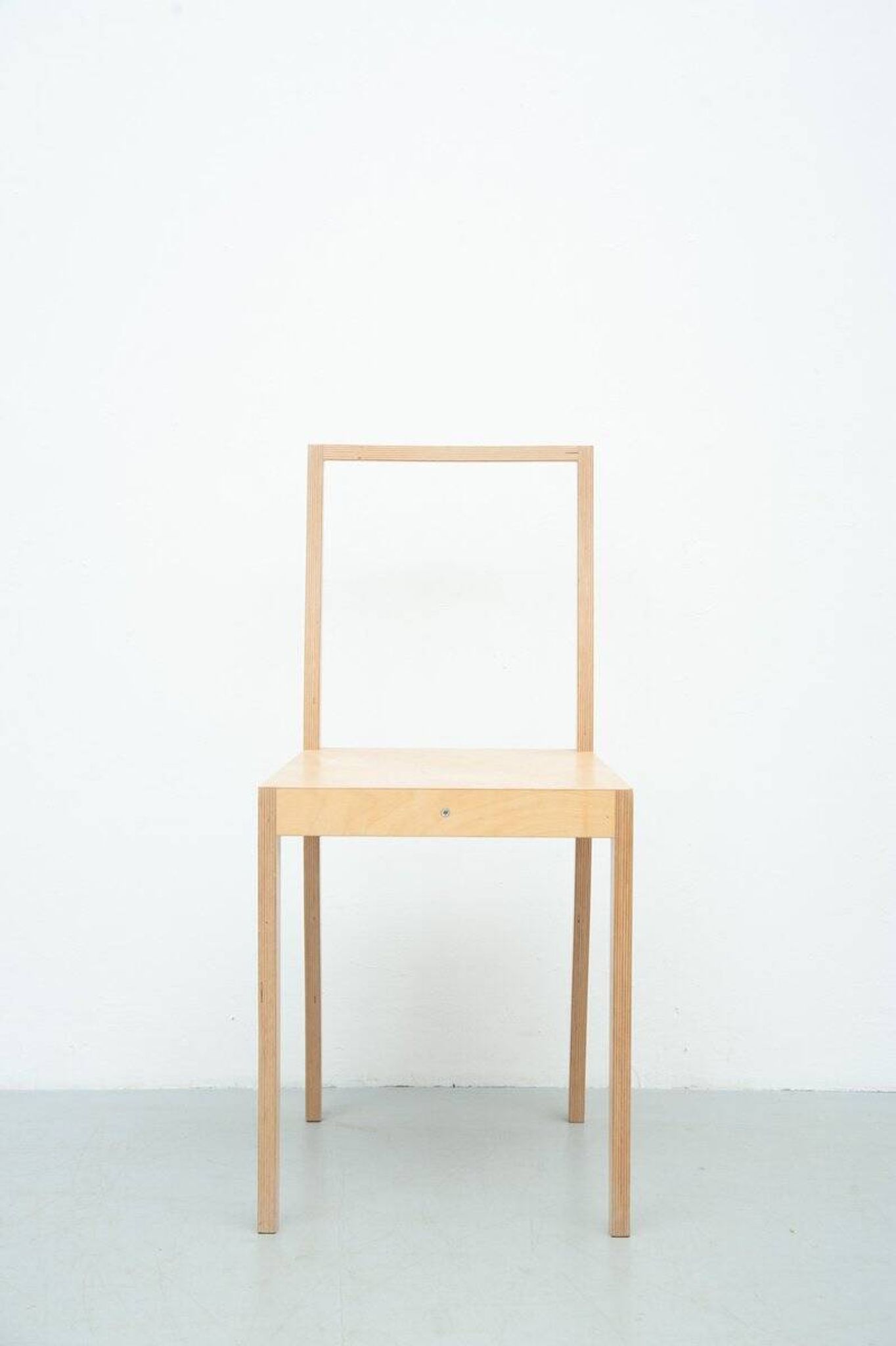 Chaise en contreplaqué par Jasper Morrison pour Vitra, années 1980.