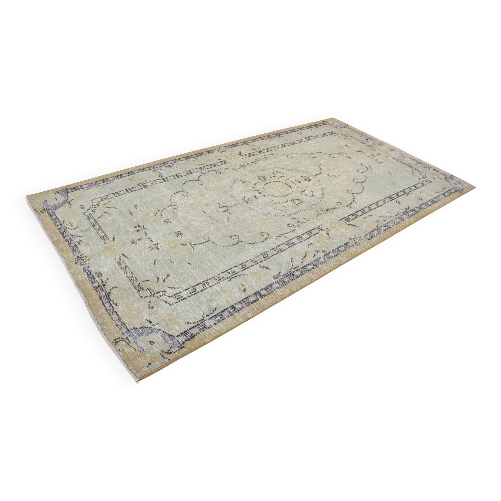Kurdish Home Living vintage Rug sku 3245