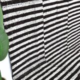 7x10 Chunky Wool Striped Handmade Rug, 206x295Cm