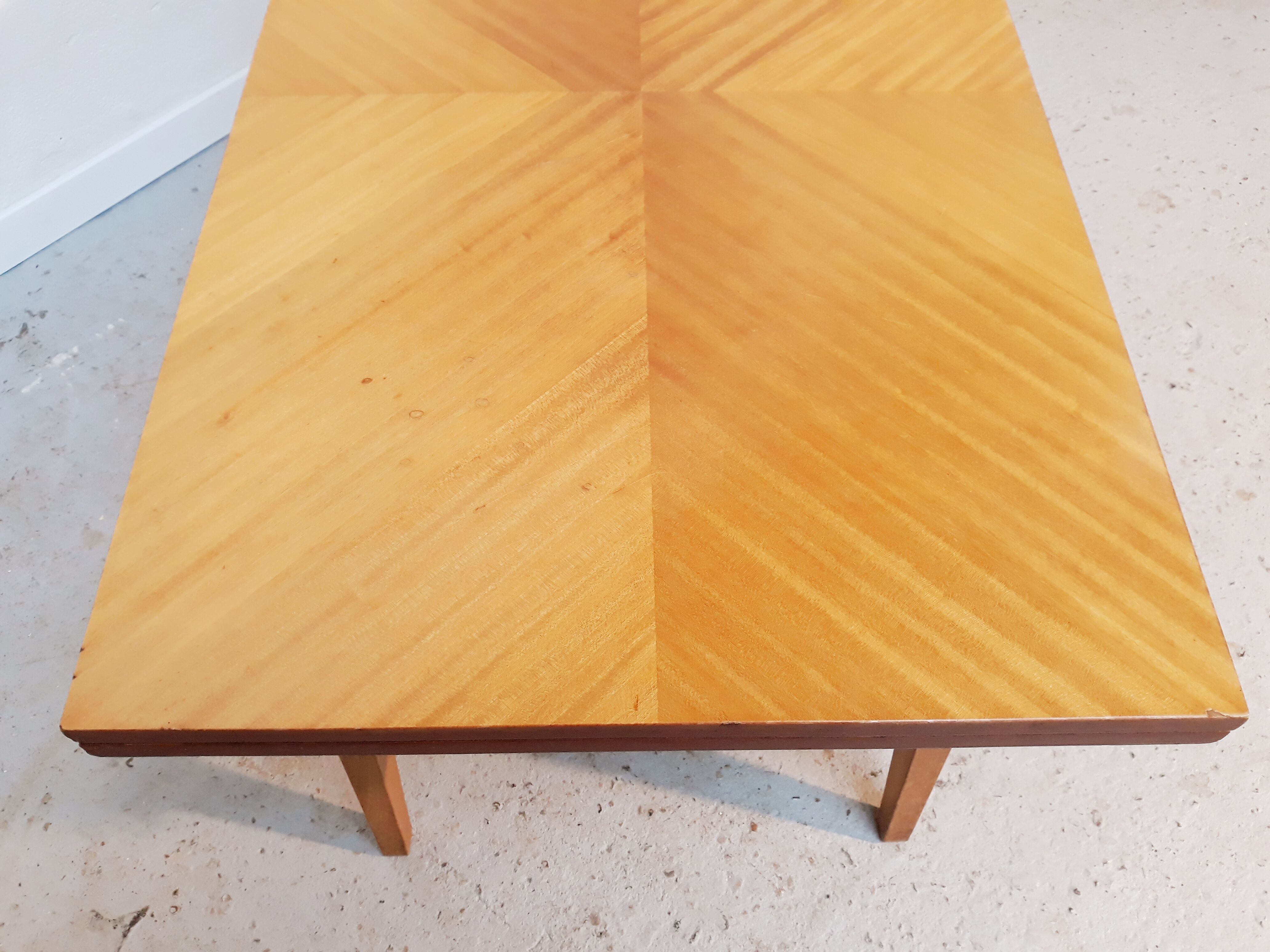 Albert Ducrot portfolio liftable vintage coffee table