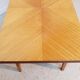 Table basse vintage relevable portefeuille Albert Ducrot