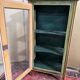 Venetian showcase in painted wood