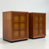 Armoires italiennes brutalistes Caccia alla Volpe pour Linea Arredo