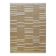 Beige jute rug with white relief 80x150 cm